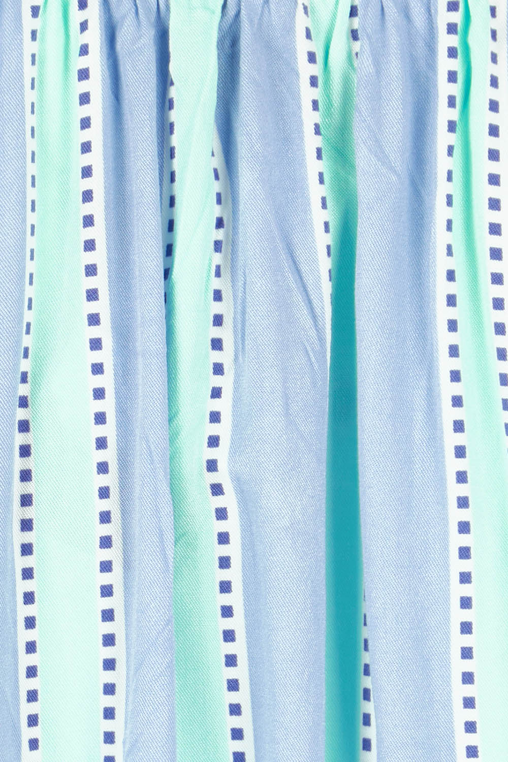 Product shot of the Athena Tencel Dress in colour Blue (Blue), from the front