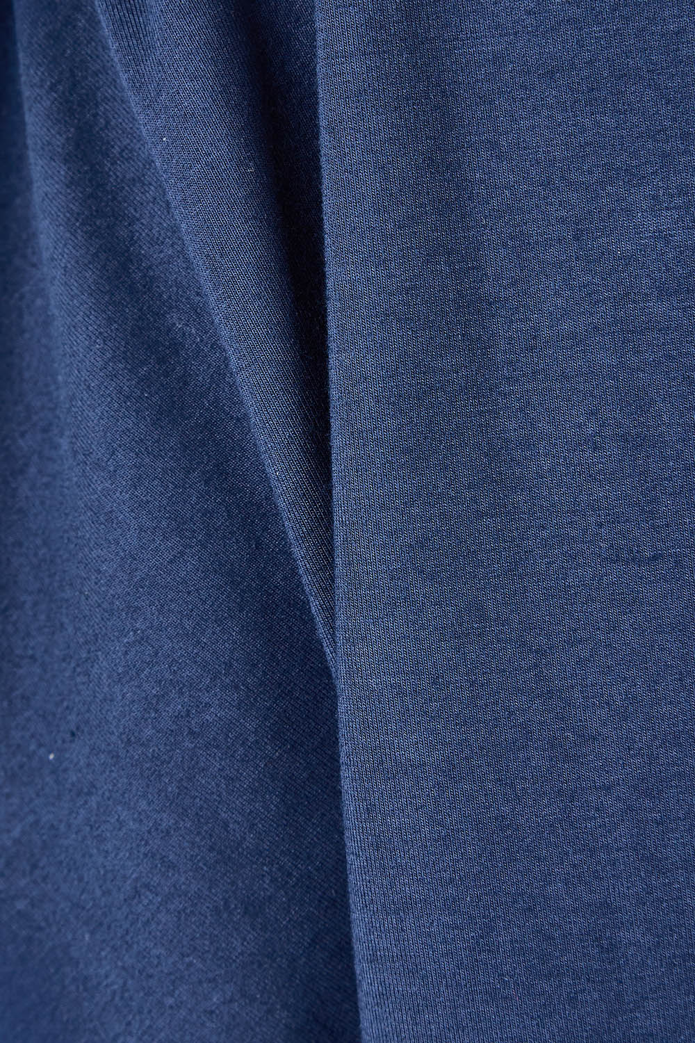 Product shot of the Destiny Top in colour Navy (Blue), detail