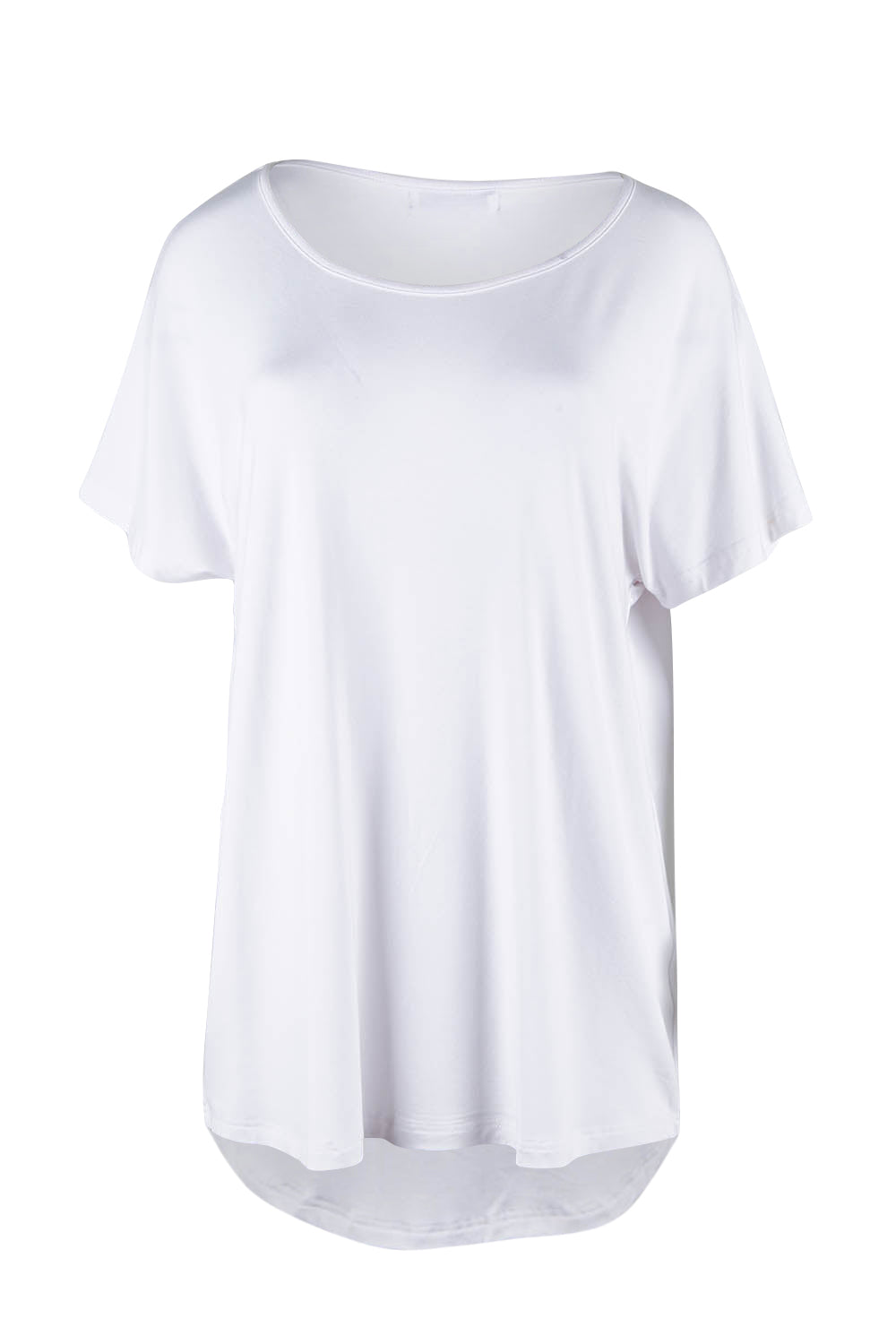 Product shot of the Destiny Top in colour White (White), from the front