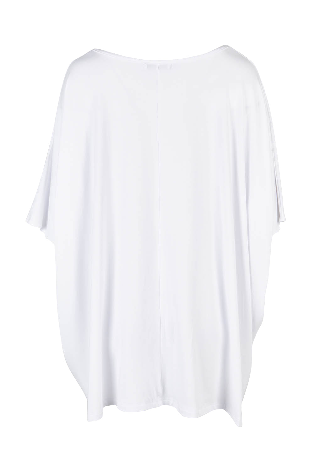 Product shot of the Nice Top in colour White (White), from the back