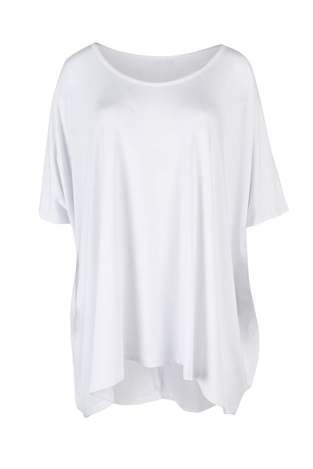 Product shot of the Nice Top in colour White (White), from the front