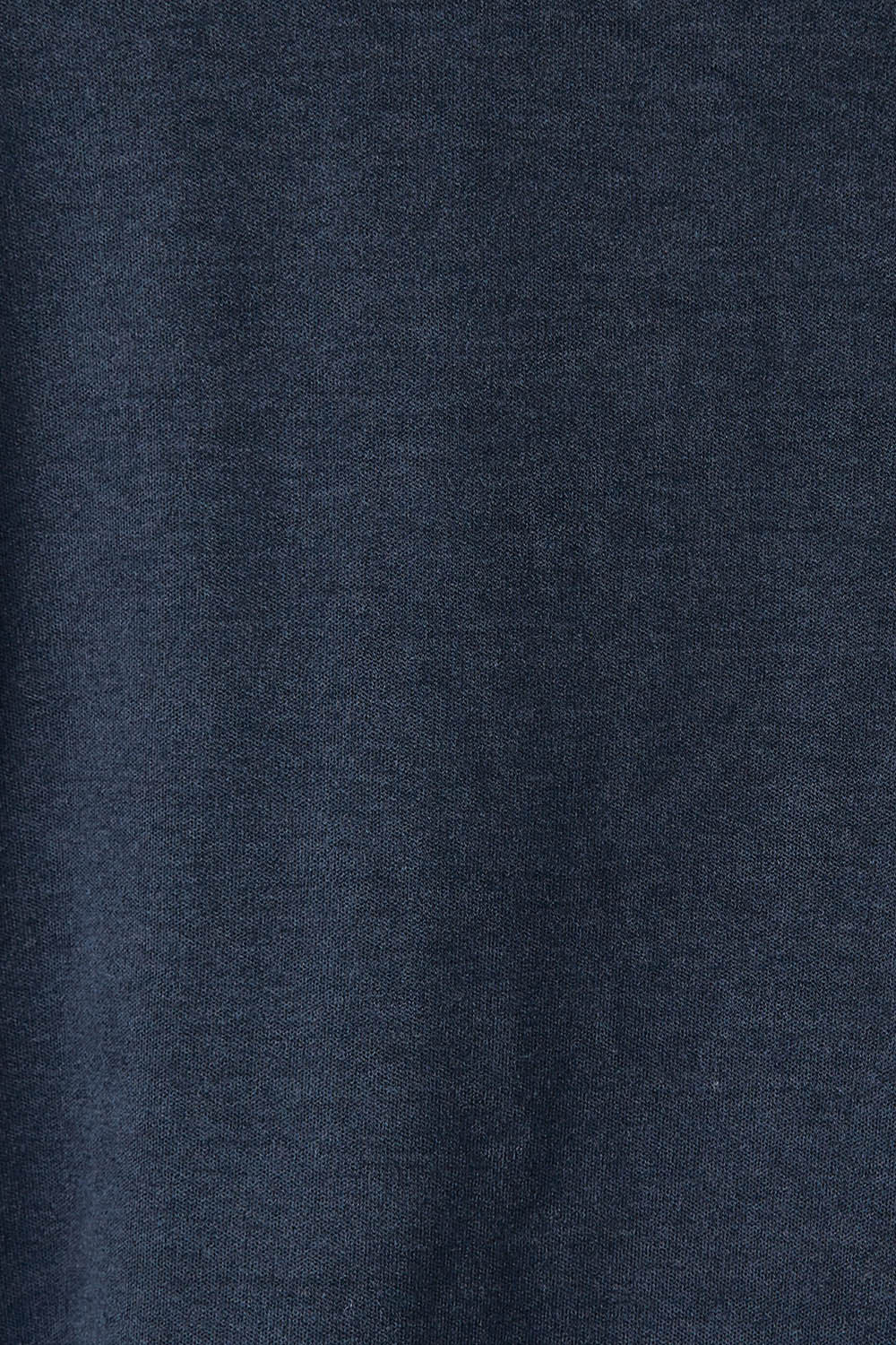 Product shot of the L/S Destiny Lounge Top in colour Spaceblue (Blue), detail