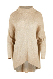 Preloved Knitted Turtleneck - Walnut