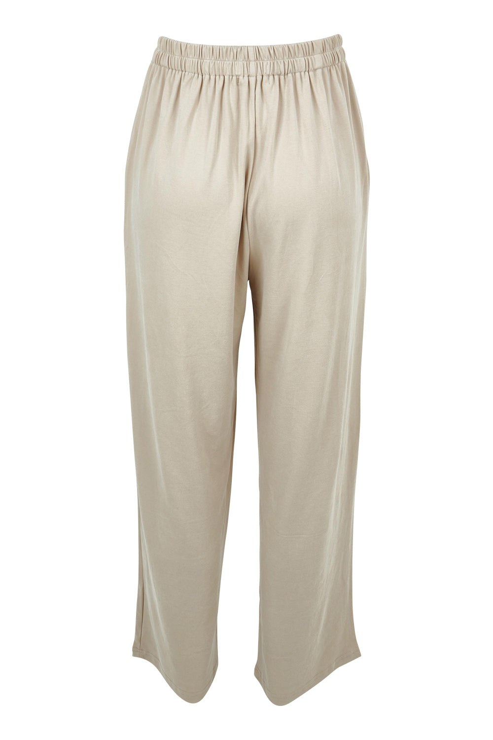 Product shot of the Gigi Lounge Pant in colour Portobeige, from the back