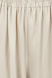 Product shot of the Gigi Lounge Pant in colour Portobeige, detail