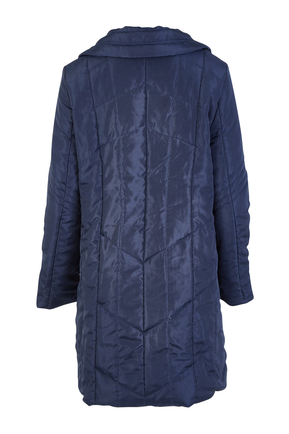 Product shot of the Footy Jacket in colour Navy (Blue), detail