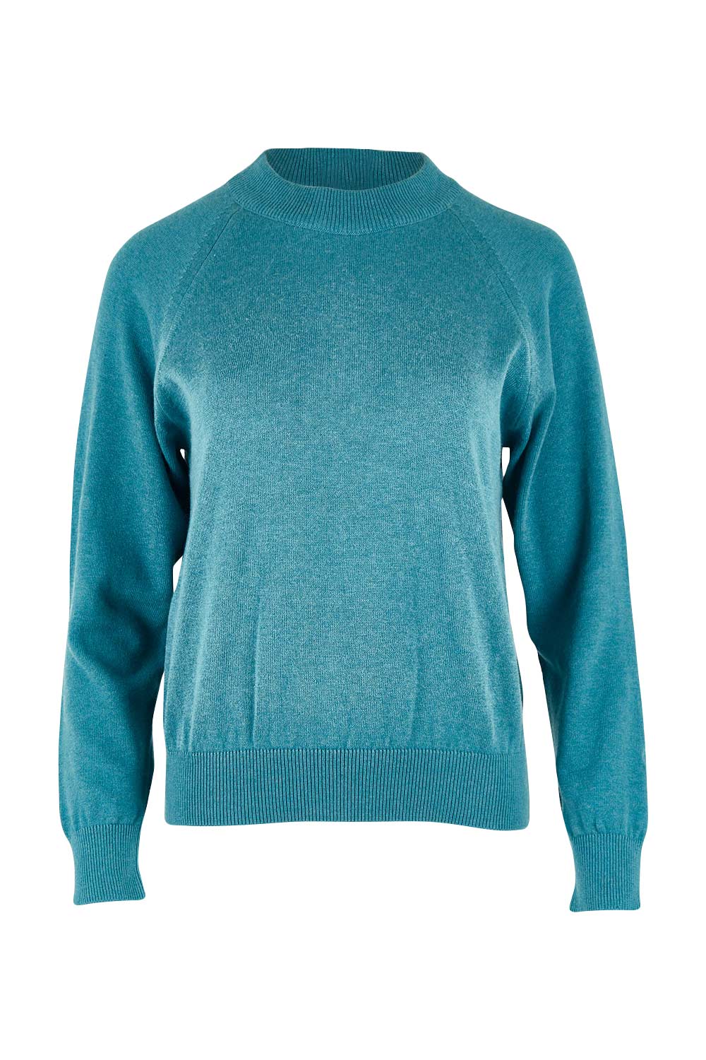 Product shot of the Susan Zip Back in colour Blue (Blue), from the front