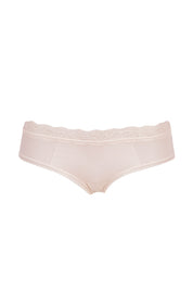 Product shot of the Brooklyn Hipster Brief in colour Talc, from the front