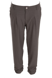 Product shot of The Best Seller Pant in colour Castlerock (Green), from the front