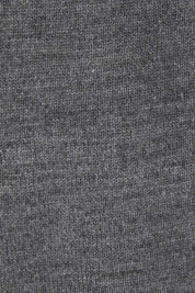 Product shot of The Hoody Knit Jumper in colour Charcoal (Grey), detail