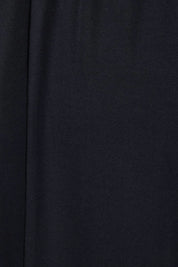 Product shot of The Recycled Pull On Skirt in colour Navy (Blue), detail