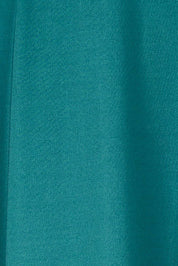 Product shot of The Recycled Swing Cardigan in colour Deeplagoon (Green), detail