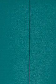 Product shot of The Recycled A Line Midi Dress in colour Deeplagoon (Green), detail