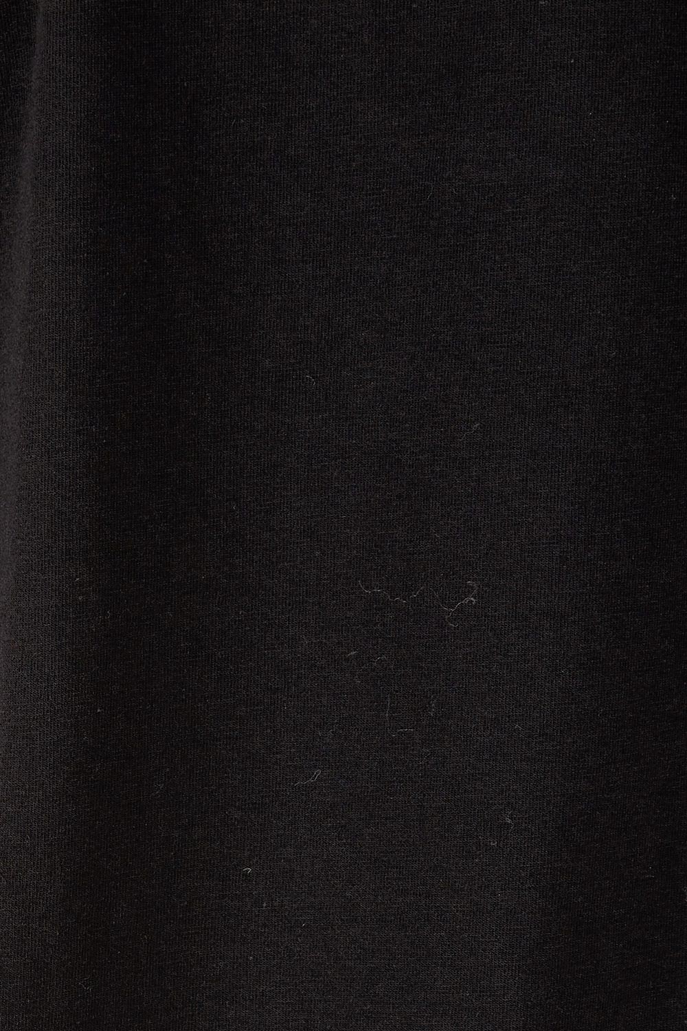 Product shot of The Lace Insert Tank in colour Black (Black), detail
