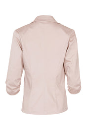 Product shot of The Everyday Blazer in colour Stone, from the back