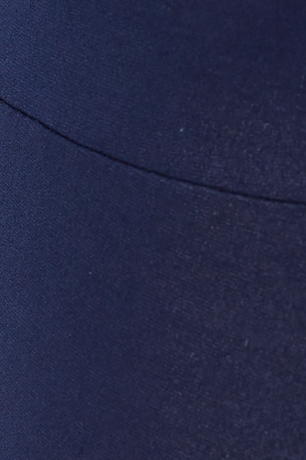 Product shot of The Essential Jersey Pull On Pant in colour Navy (Blue), detail