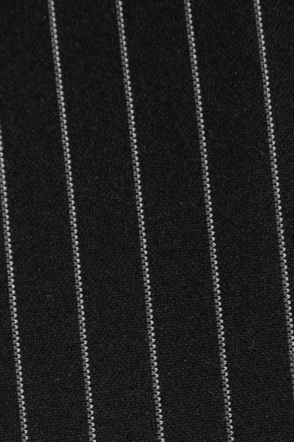 Product shot of The Stripe Ponte Pocket Dress in colour Stripe (Black), detail