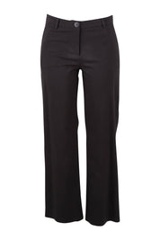 Product shot of The Classic Tailored Stretch Pant in colour Black (Black), from the front