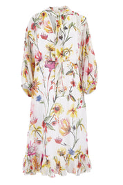 Product shot of the Belle Romance Dress in colour Romance (White), from the front