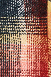 Product shot of the Chasing The Clouds Away Maxi Skirt in colour Sunset (Black), detail