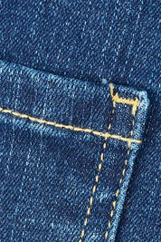Product shot of the Easy As Pull On Jeans in colour Darkdenim (Blue), detail