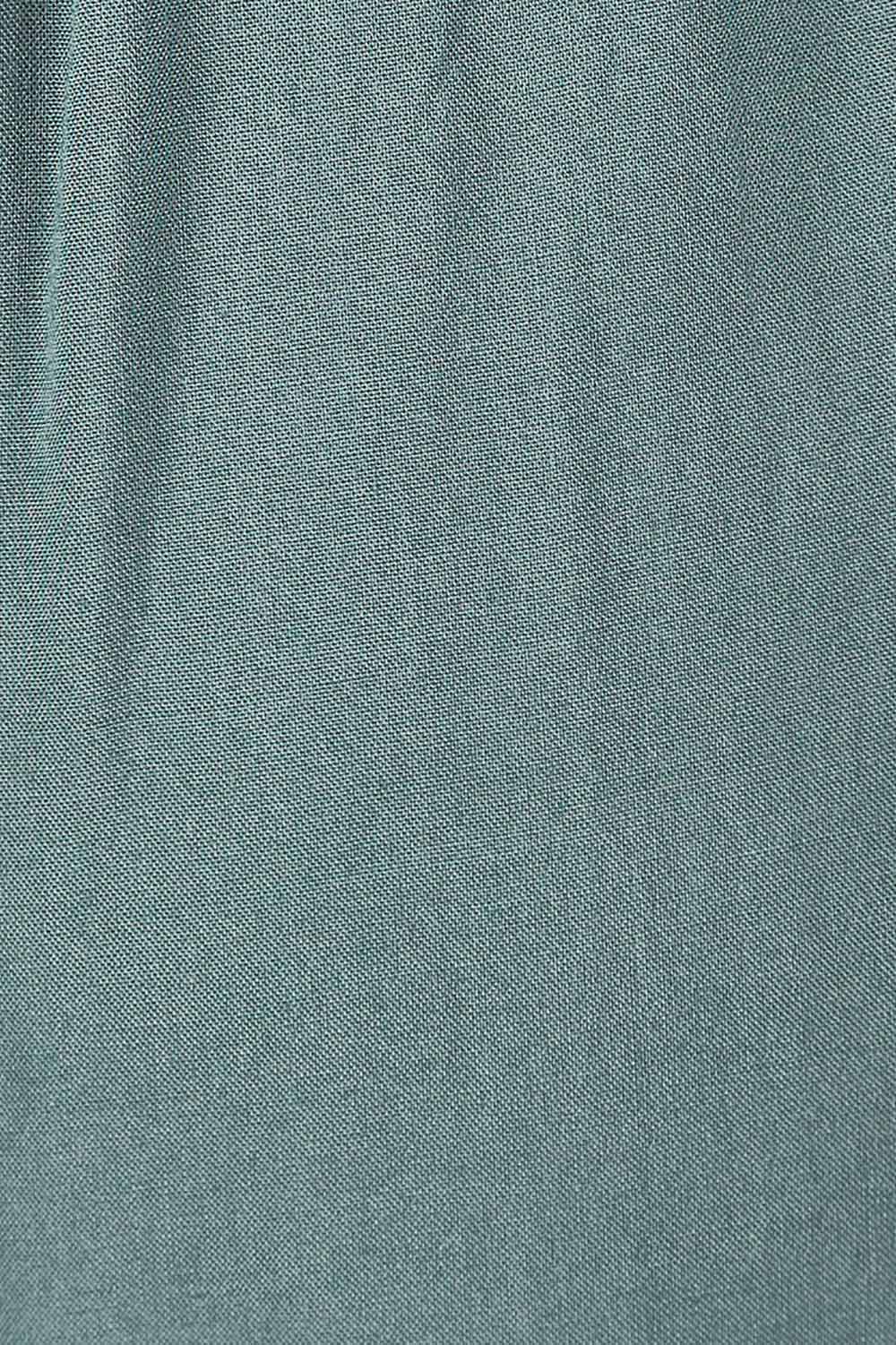 Product shot of the Endless Summer Side Gathered Pant in colour Forest (Green), detail