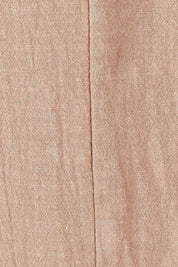 Product shot of the Good Times Gather Top in colour Latte, detail