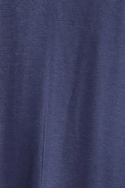 Product shot of the Sweet Melody Bamboo Tee in colour Navy (Blue), detail