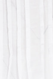Product shot of the Ruffled Feathers Blouse in colour White (White), detail