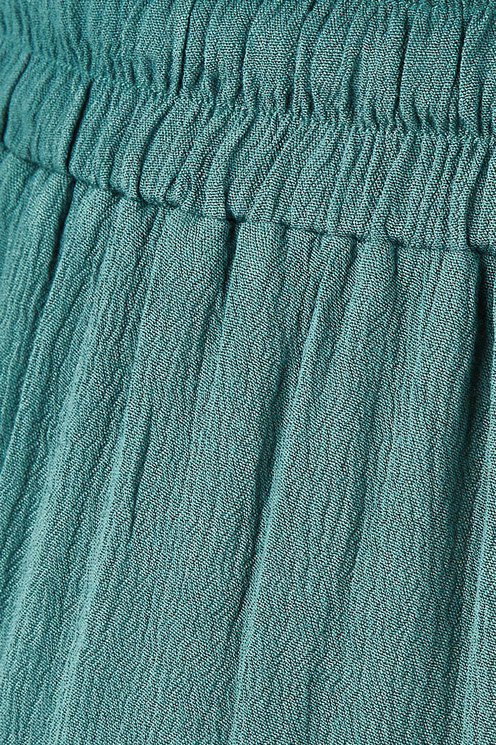 Product shot of the Brunch Lunch And Dinner Pants in colour Sage (Green), detail
