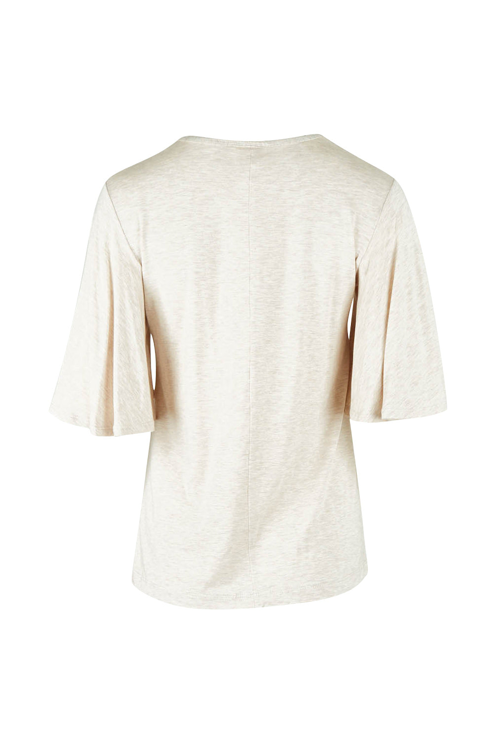Product shot of the Flutter By Tee in colour Natural, from the back