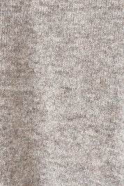 Product shot of the My Boyfriends Wool Cashmere Cardi in colour Stone, detail