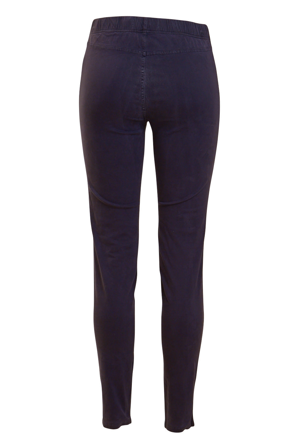 Product shot of the Wild Tribe Stitched Jeggings in colour Indigo (Blue), from the back