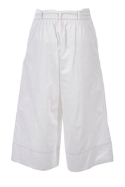 Product shot of the Chasing Seagull Pants in colour White (White), from the back