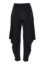 Product shot of The Wanderer In Me Travel Pant in colour Black (Black), from the back