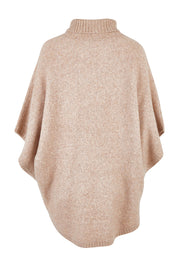 Product shot of the Addicted To You Sweater in colour Camel, from the back