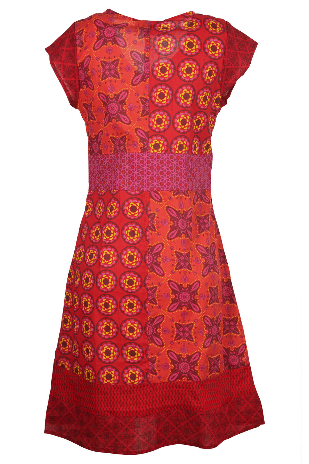 Preloved Daisy Dress - Red