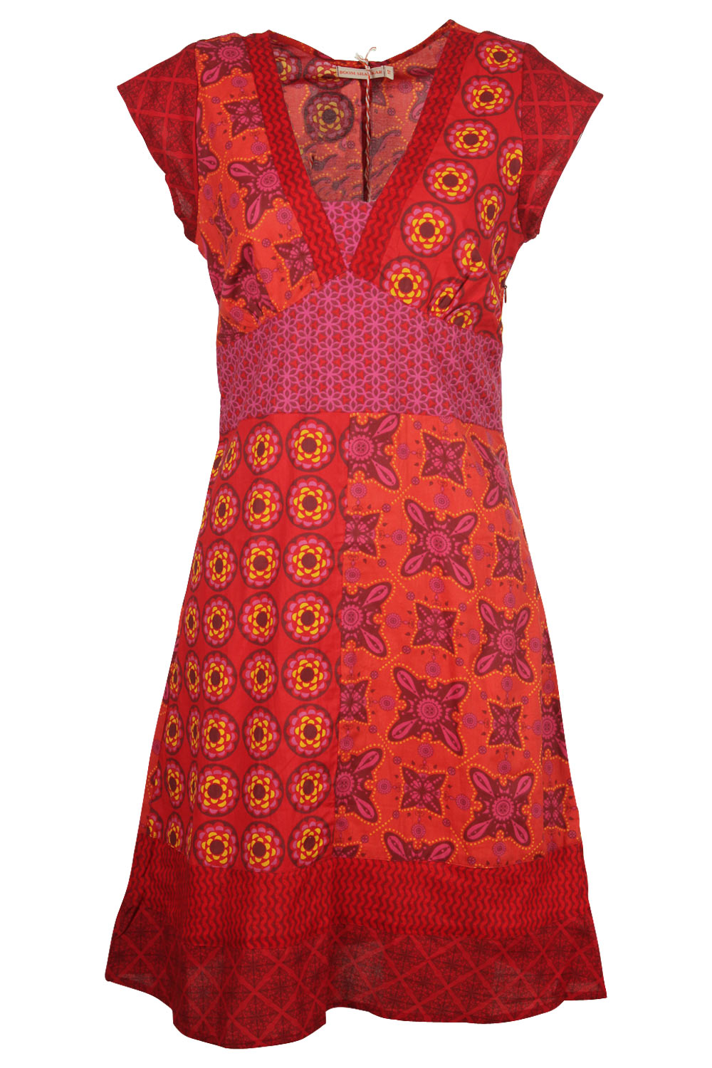 Preloved Daisy Dress - Red