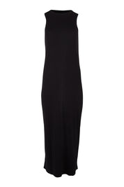 Product shot of the Carrie Dress in colour Black (Black), from the front