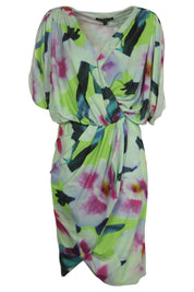 Preloved Fallen Angel Limewire Dress - FloralMult