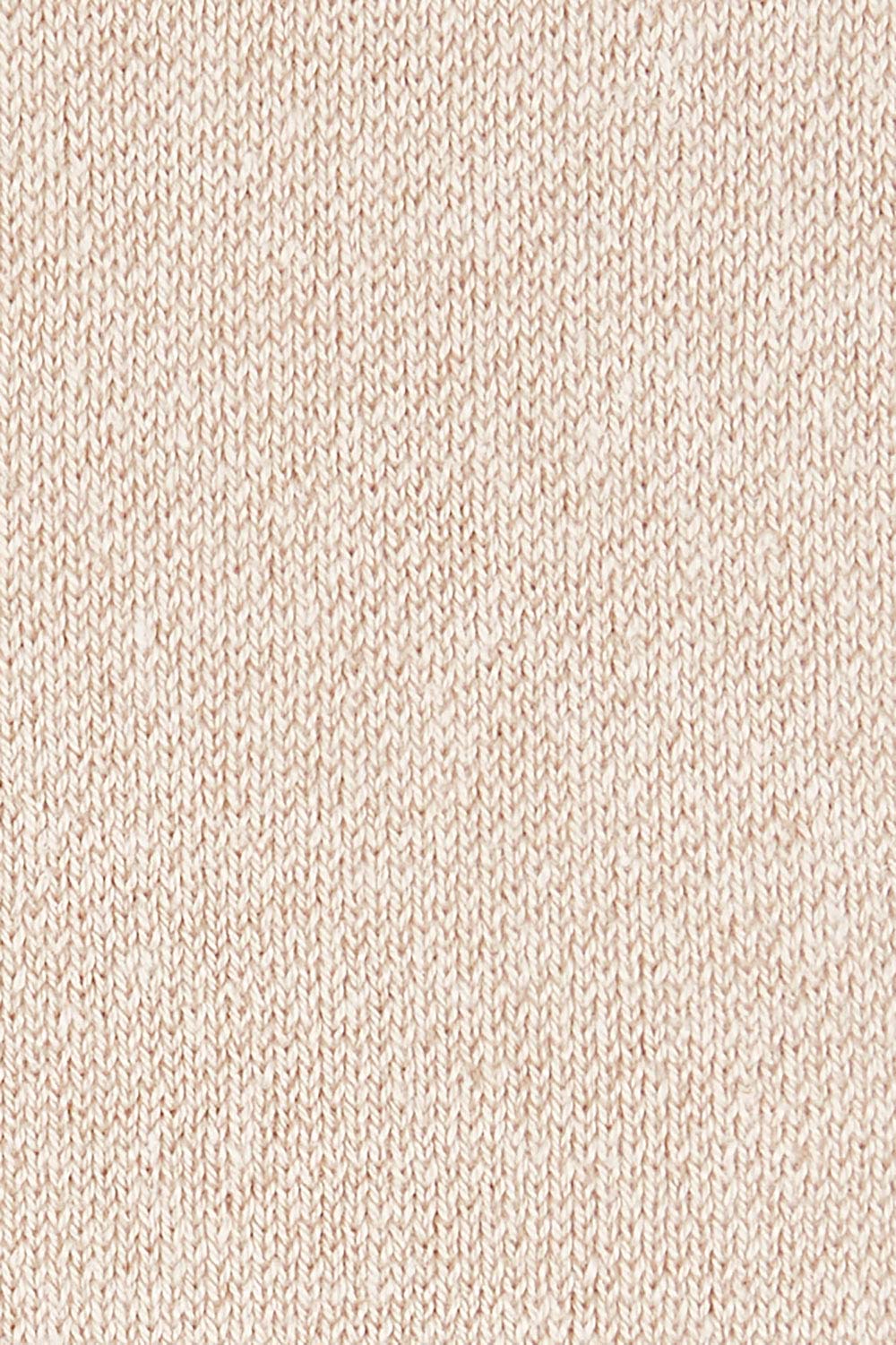 Product shot of the Cleo Vest in colour Oat, detail