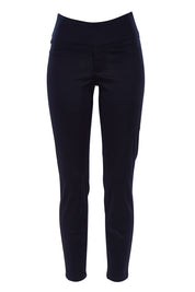 Product shot of the Hit Refresh Luxe Jeggings in colour Indigo (Blue), from the front