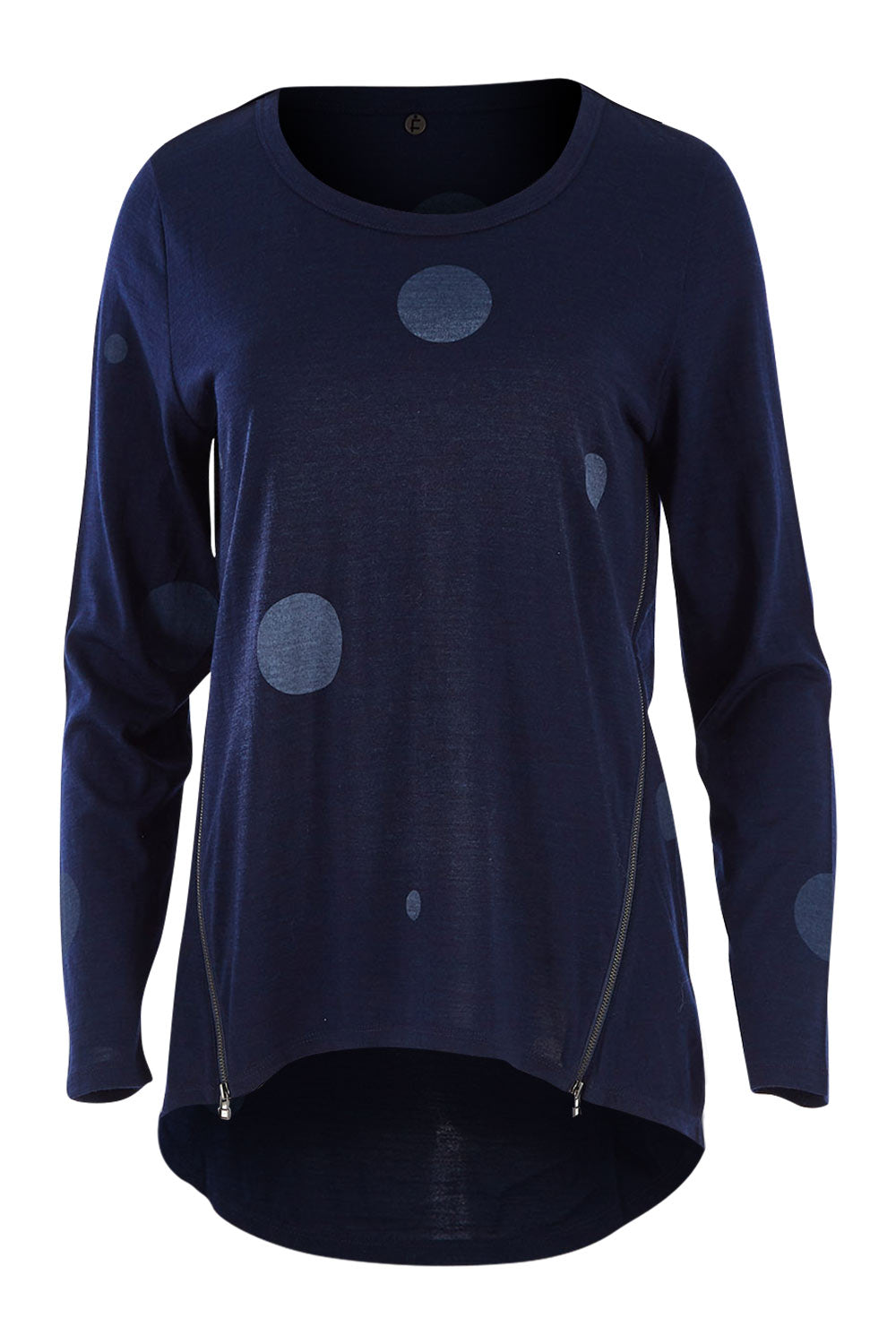 Product shot of the Wired & Wonderful in colour Spot (Blue), from the front