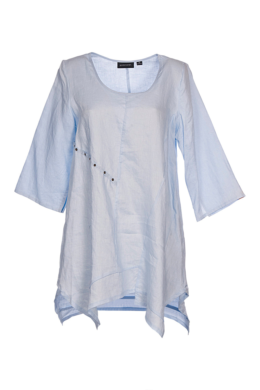 Preloved Linen Tunic - CoolBlue