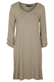 Preloved V Neck Tunic - String