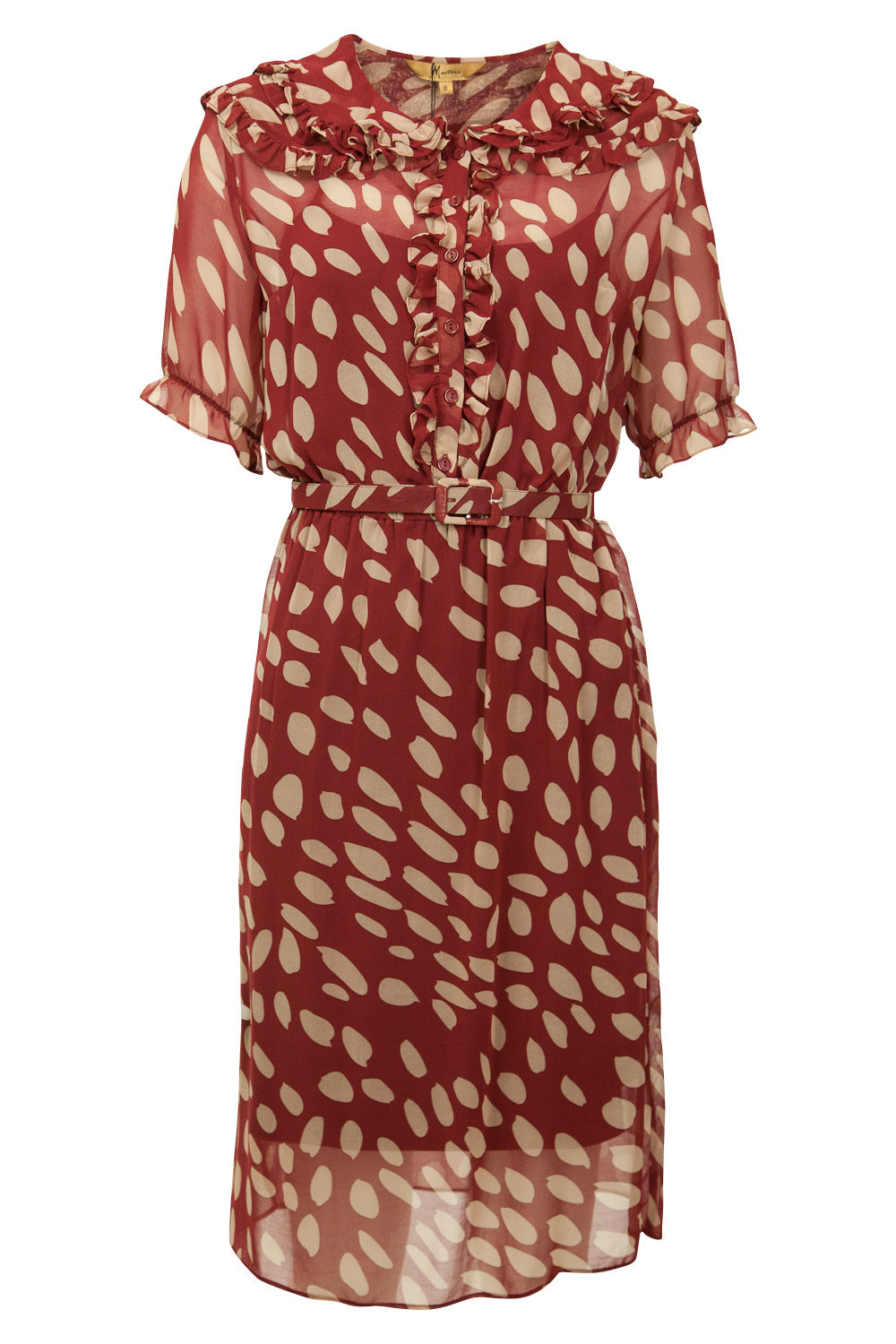 Preloved Spot Affair Shirt Dress - BurgSpot