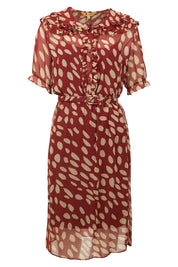 Preloved Spot Affair Shirt Dress - BurgSpot