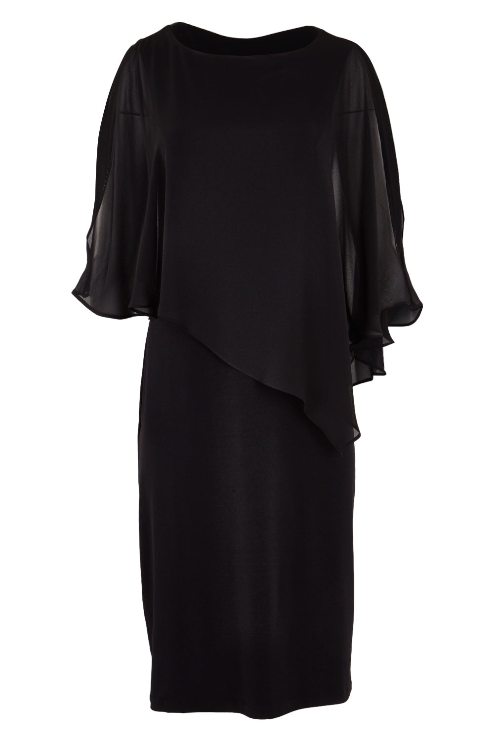 Product shot of the Cassi in colour Black (Black), from the front
