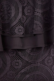 Product shot of the Suzette in colour black (Black), detail