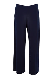 Product shot of the Kristi Pants in colour Navy (Blue), from the front